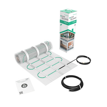Теплый пол STEP BALANCE мат нагревательный 150 Вт/м2, 1800 Вт, 12 м2 Systeme Electric в Хабаровске