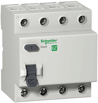 Устройство защитного отключения 4P 25A 30мА Easy9 Schneider Electric 34425 в Хабаровске