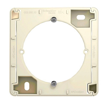 Коробка накладная одинарная Glossa SE бежевая в Хабаровске