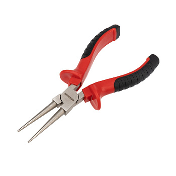 Круглогубцы REXANT 160 мм никелированные, двухкомпонентные рукоятки в Хабаровске