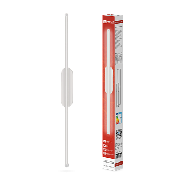 Светильник светодиодный ESTETIKA LUV-60C-40WH 10Вт 230В 4000K 700Лм 600х50x25 белый IN HOME в Хабаровске