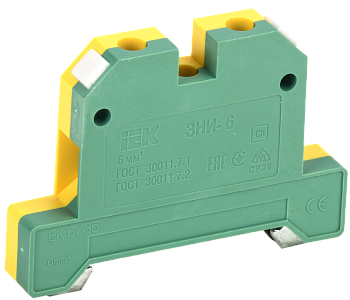 Зажим наборный IEK ЗНИ-6PEN 6мм2 (JXB-земля) в Хабаровске