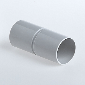 Патрубок-муфта 63 мм для труб ПВХ IP40 серый в Хабаровске