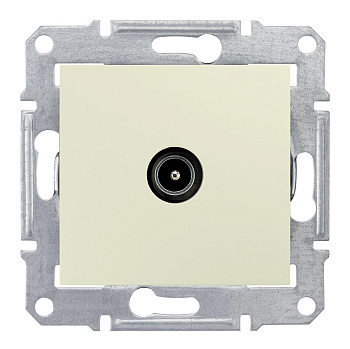 Розетка телевизионная SEDNA Schneider Electric крем в Хабаровске