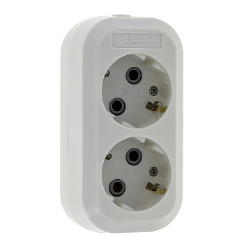 Колодка 2 места 16А 3,5кВт с/з Эксперт EKF PROxima в Хабаровске