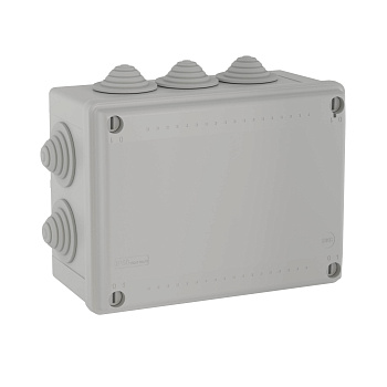 Коробка ответвительная с 10 кабельными вводами д.32мм, IP55, 240х190х90мм DKC в Хабаровске