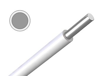 Провод АПВ (ПАВ) 4 белый ГОСТ в Хабаровске