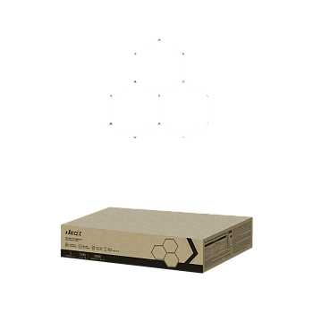 Светильник светодиодный ДБО-HEXAGON 3С-15065 150Вт 230В 6500К 3 соты 0.5м шнур с вилкой 1617x1611мм NEOX в Хабаровске