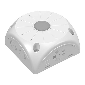 Коробка распределительная для видеокамер двухкомпонентная HF IP68 100х100х50 белая Промрукав в Хабаровске