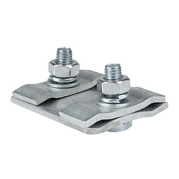 Зажим соединительный плашечный 2 болта М8 (D провода 9,1...12,0 мм) ПС-2-1 EKF PROxima в Хабаровске