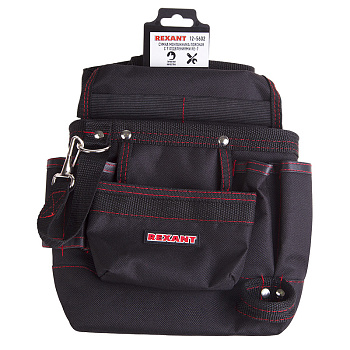 Сумка монтажника через плечо с 7 отделениями RE-7 REXANT в Хабаровске