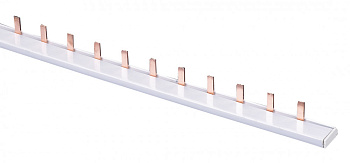 Шина соединительная 1P 63А 1 м. 54х1 контактов ШС-101 DEKraft в Хабаровске