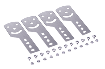 Пластина крепежная GSV H50 (4 шт.) в комплекте с метизами, необходимымидля монтажа, цинк-ламельная DKC в Хабаровске