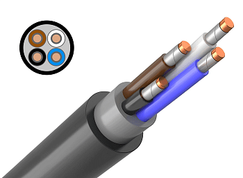 Кабель ВВГнг(А)-FRLSLTx 4х1,5 ГОСТ в Хабаровске