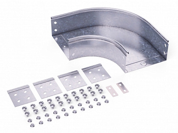 Угол CPO 90 горизонтальный 90° 80х80 комплект DKC в Хабаровске