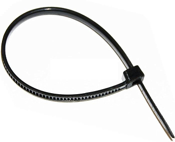 Хомут КСС-А 3,6х200 нейлоновый с УФ защитой черный (100штук/упаковка) IN HOME в Хабаровске