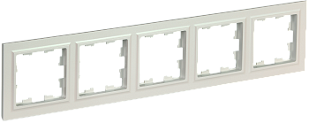 Рамка пятиместная BRITE IEK жемчуг в Хабаровске