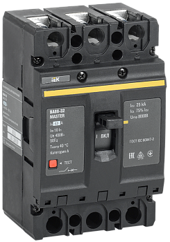 Автоматический выключатель IEK ВА88-32 3P 63А 25кА в Хабаровске