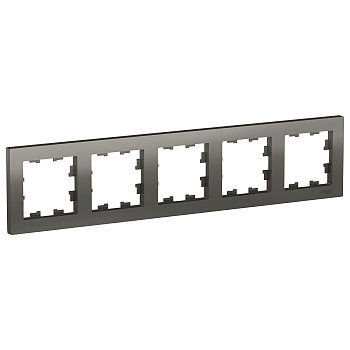 Рамка пятиместная AtlasDesign SE сталь в Хабаровске