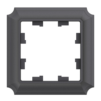 Рамка одинарная AtlasDesign SE Antique базальт в Хабаровске