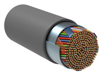 ITK Витая пара F/UTP кат.5E 25х2х24AWG LSZH серый (500м) в Хабаровске