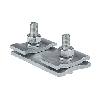 Зажим соединительный плашечный 2 болта М6 (D провода 5,5...8,6 мм) ПС-1-1 EKF PROxima в Хабаровске