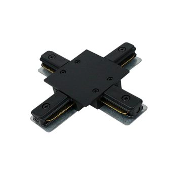 Коннектор шинопровода X-образный XC-B-TL черный серии TOP-LINE IN HOME в Хабаровске