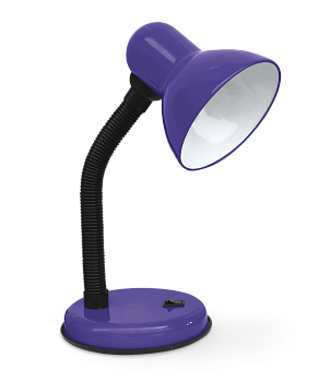 Светильник настольный под лампу на основании СНО 22Ф-E27 230В ФИОЛЕТОВЫЙ (с подвесом) IN HOME в Хабаровске