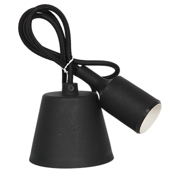 Патрон Е27 силиконовый со шнуром 1м черный IN HOME в Хабаровске