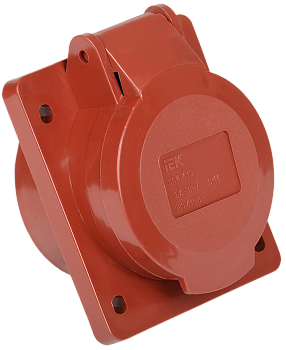 Розетка 415 скрытая 3Р+Е+N 16А 380В IP44 IEK в Хабаровске