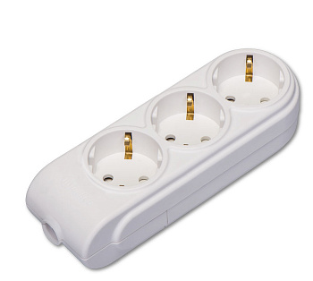 Колодка 3 места 16А 3,5кВт с з/к MAKEL в Хабаровске