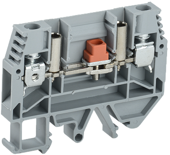 Клемма винтовая КВИ-6-И измерительная 6мм2 серая IEK в Хабаровске