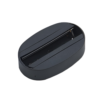 Стационарное крепление CKB90-BL 90мм для трековых светильников черное IN HOME в Хабаровске