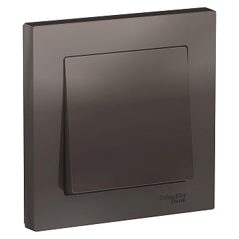 Выключатель одноклавишный AtlasDesign SE мокко в сборе в Хабаровске