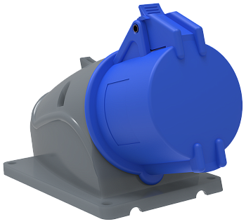 Розетка стационарная MAGNUM IEK ССИ-123 32А-6ч/200-250В 2Р+РЕ IP44 в Хабаровске