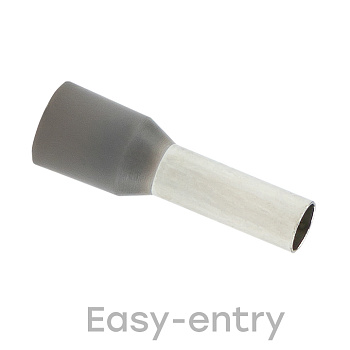 Наконечник штыревой втулочный  НШвИ 4,0-9 (50шт.) EKF Proxima в Хабаровске