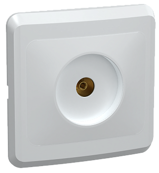 РТВ10-ВБ Розетка ТВ ВЕГА белая IEK в Хабаровске