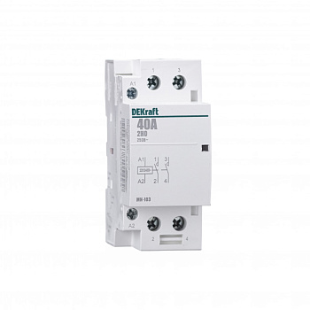 Модульный контактор МК-103 2НО 40А 230В DEKraft в Хабаровске