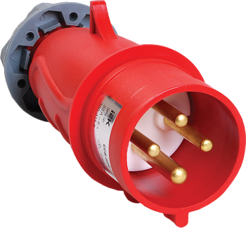 Вилка переносная MAGNUM IEK ССИ-024 32А-6ч/380-415В 3Р+РЕ IP44 в Хабаровске