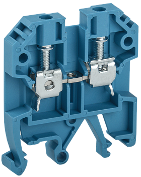 Клемма винтовая КВИ-4мм2 синяя IEK в Хабаровске