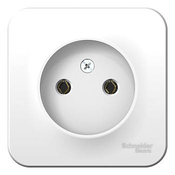 Розетка одинарная BLANCA SE с изоляционной пластиной накладная белая в Хабаровске