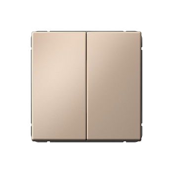 ARTGALLERY 2-клавишный ПЕРЕКЛЮЧАТЕЛЬ, сх.6/2, 10АХ, механизм, ПЕСОЧНЫЙ в Хабаровске