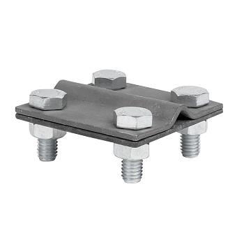 Зажим универсальный полоса 30 - прут 10 (пластина 57x57мм) HZ EKF PROxima в Хабаровске