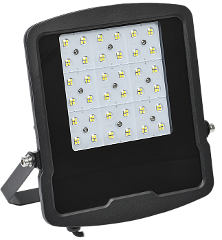 Прожектор LED СДО 08-100 PRO 120град 5000К IP65 черный IEK в Хабаровске