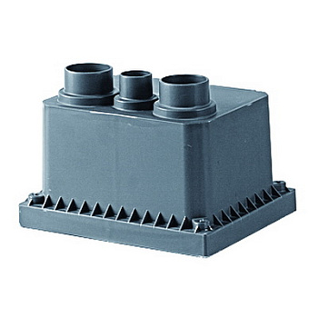 Смотровой переходной колодец с крышкой для двустенных труб, 225х175х145мм DKC в Хабаровске