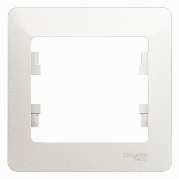 Рамка одинарная Glossa SE перламутр в Хабаровске