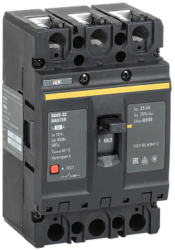 Автоматический выключатель IEK ВА88-32 3P 32А 25кА в Хабаровске
