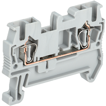 Клемма пружинная КПИ 2в-2,5 31А серый IEK в Хабаровске