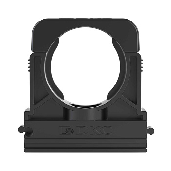 Держатель с крышкой DN 23 мм, полиамид, цвет черный DKC в Хабаровске