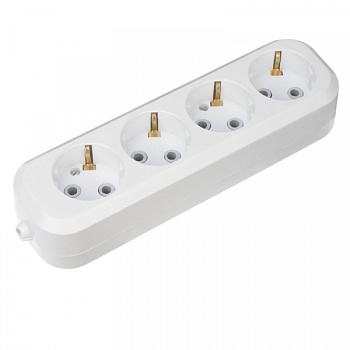 Колодка 4 гнезда c заземлением REXANT в Хабаровске